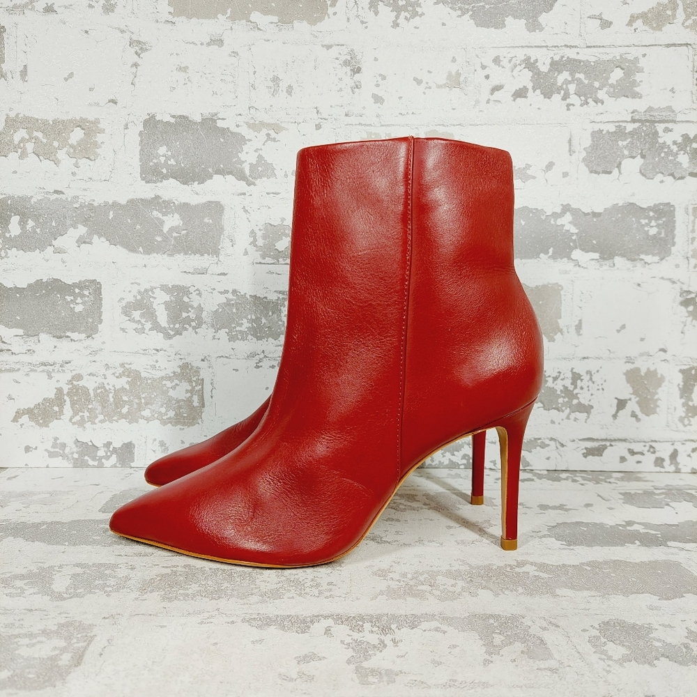 SCHUTZ Red Ankle Boots
